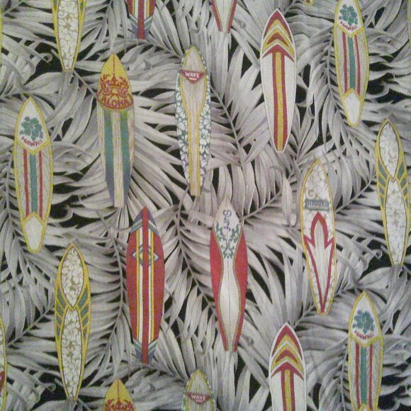 Men's Large Surfboards Dashiki Shirt-Handmade-Unique! - Picture 1 of 3